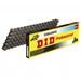 Řetězová sada D.I.D Chain - stříbrný řetěz 428 NZ, Netěsněný, kolečko JT, rozeta JT pro YAMAHA YZ 85 2019-2025