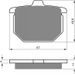 Brzdové destičky GOLDFREN 080 AD