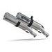 Dvojitá koncovka výfuku Slip-on GPR M3 D.58.M3.INOX Broušená nerezová ocel pro DUCATI 999 2002-2008