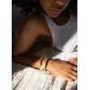 Crave • ICON Cuffs - Tan & 24kt Gold Plated