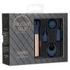 Pillow Talk Secrets Choices 6 Piece Mini Massager Set Navy Blue Rose Gold