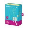Satisfyer Feel Secure - Kubeczek menstruacyjny ciemnozielony zestaw 2 sztuk
