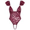 Cottelli Lace Crotchless Body with Stimulating Pearls 2644932 Red