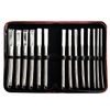 Rouge Stainless Steel 14 Piece Hegar Uterine Dilator Set