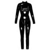 Black Level Vinyl Jumpsuit