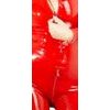 Latex Catsuit Red