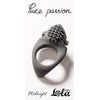 Lola Games Pure Passion Midnight black Wibrujący pierścień erekcyjny czarny