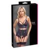 Cottelli OWN ME Basque Shiny Lace Corset