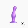 Strap-on-me Curvy XL Wavy Suction Cup Dildo – Purple