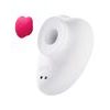 Sauce Sweeeheart Clitoral Vibrator White & Pink