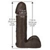 Doc Johnson Vac-U-Lock Realistic Cock 8 Inch