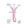 Podwójny wibrator G-Vibe 3 Candy Pink