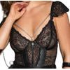 Cottelli Bondage Style Babydoll Set with Handcuffs