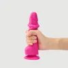strap-on-me Sliding Skin Realistic Dildo Fuchsia S