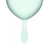 Satisfyer Feel Good - Kubeczek menstruacyjny granatowy zestaw 2 sztuk