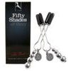 Szybkozaciskowe klamerki na sutki The Pinch by Fifty Shades of Grey