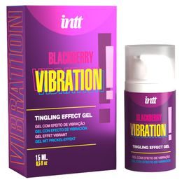 intt Vibration! Blackberry Tingling Effect Gel 15 ml