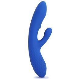 PlusOne Dual Vibrating Stimulator, blue