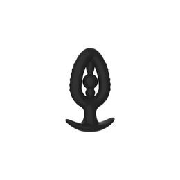 Silicone Anal Plug/Expander with Internal Bead S