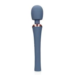 Loveline Powerful Wand Vibrator with Still Handle - Blue Nova