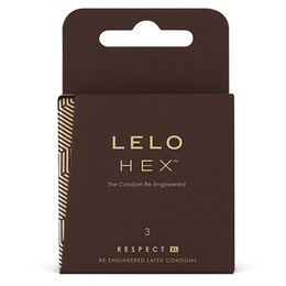 LELO Hex Respect – XL kondomy (3 szt)