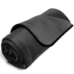 Fascinator Throw Waterproof Sheet Black
