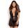 Szlafrok Obsessive Alluria peignoir