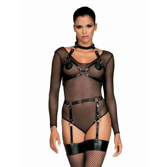 Pikantna uprząż Obsessive A740 harness