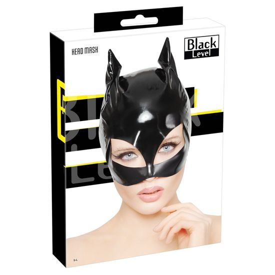 Black Level Vinyl Cat Mask