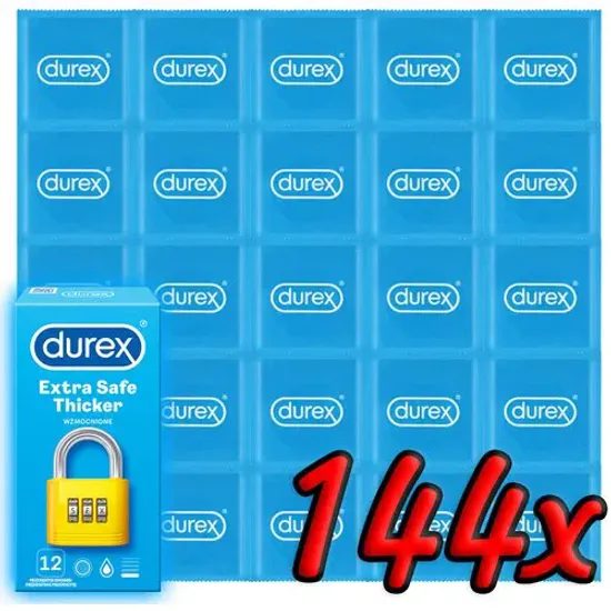 Durex Extra Safe 144szt