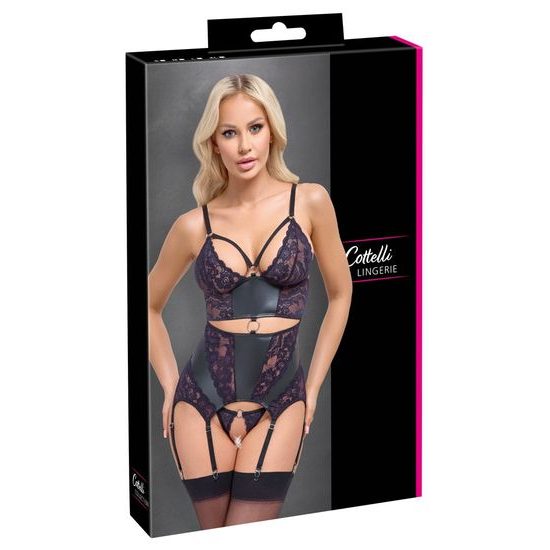 Cottelli OWN ME Basque Shiny Lace Corset