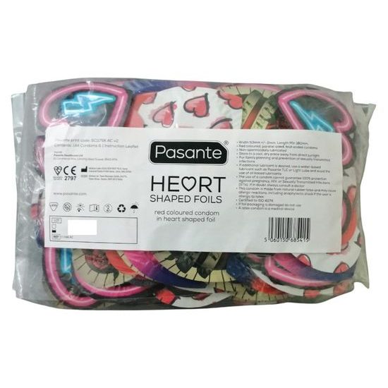 Pasante Hearts 144 pcs