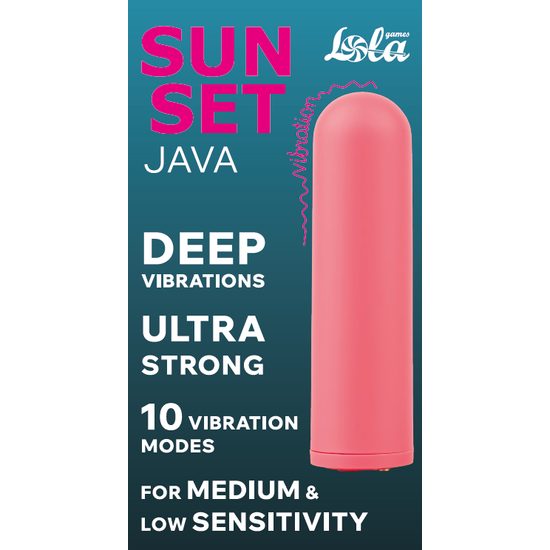 Mini wibrator Java Sunset