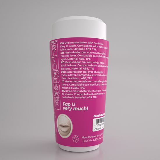 Crushious Fappucino Sweet Kiss Portable Oral Masturbator