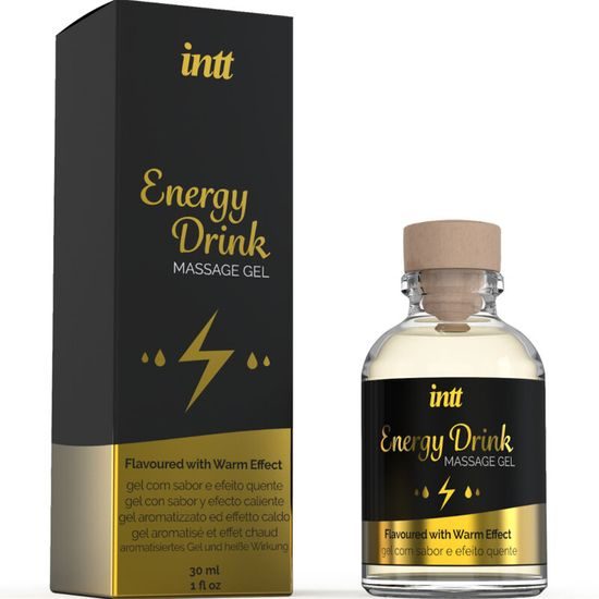 intt Energy Drink Warming Massage Gel 30 ml