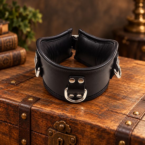 Rouge Leather Posture Collar