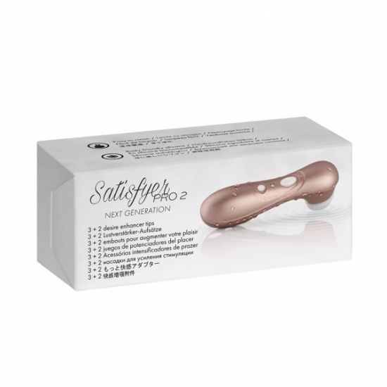 Satisfyer Pro 2 - wymienne głowice silikonowe
