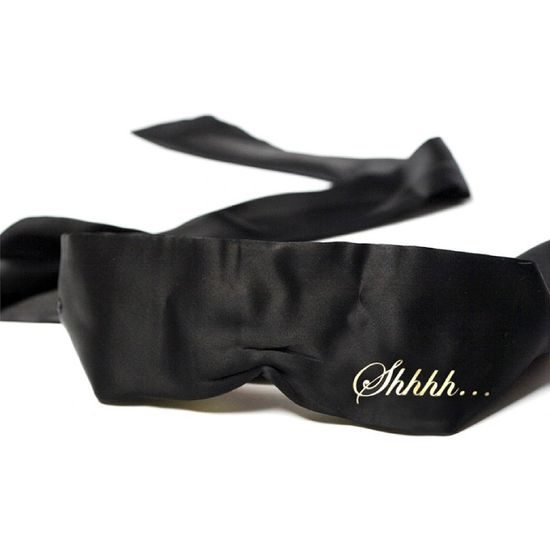 Bijoux Indiscrets Shhh Satin Blindfold