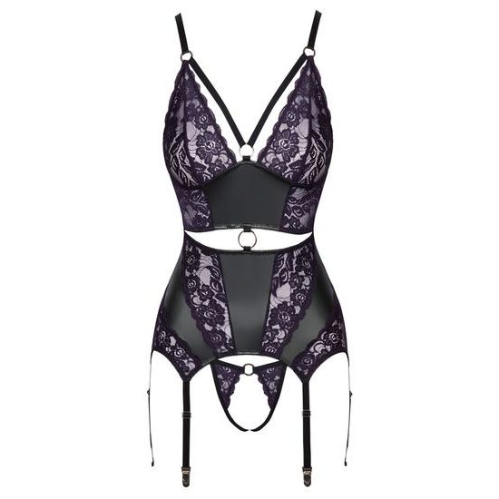 Cottelli OWN ME Basque Shiny Lace Corset