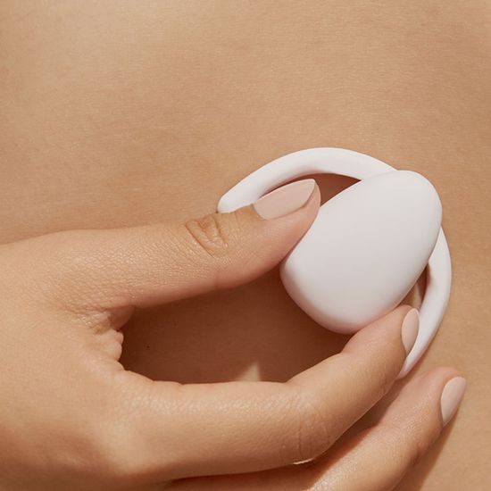 Dame Products EVA II Hands-Free Vibrator Quartz