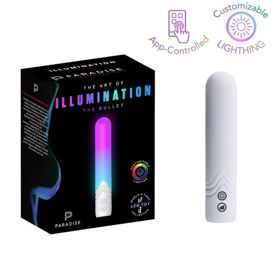 Paradise Pleasure Products - Illumination The Bullet - White
