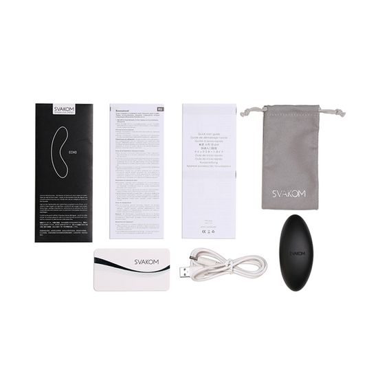 Svakom - Echo Clitoral Stimulator Black