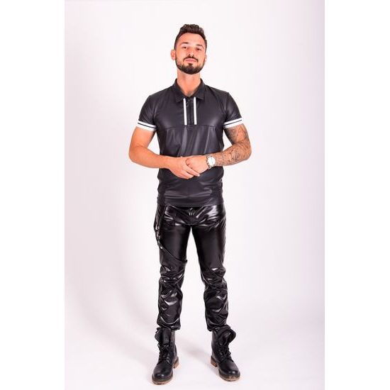 Luksusowa męska koszulka polo Francesco White