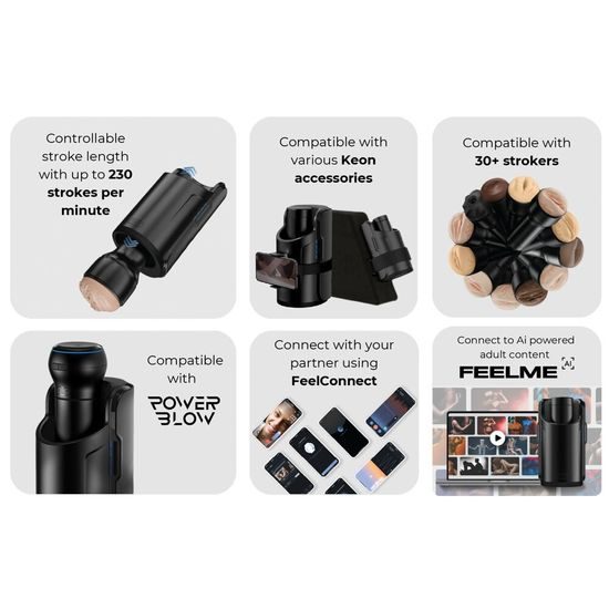 Kiiroo Keon Duo Pack Including Stroker