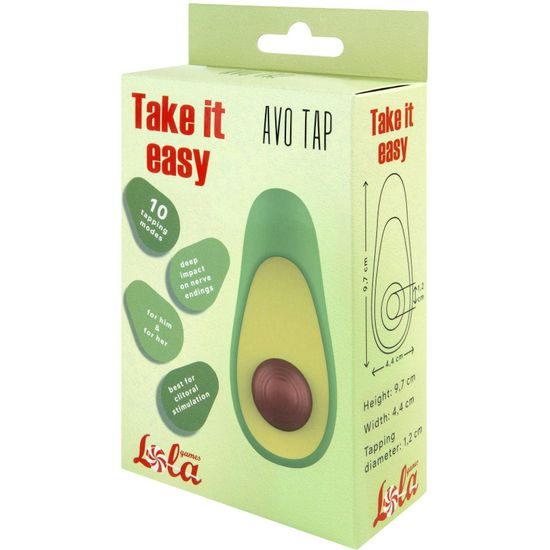 Stymulator łechtaczki z funkcją Tap AvoTap