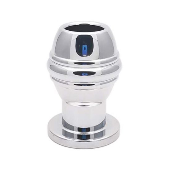 Generique Plug Tunnel Alu Mini Hollow L 7 x 5 cm