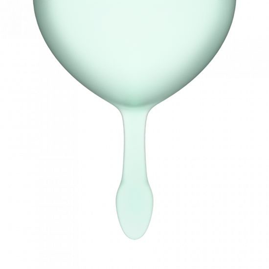 Satisfyer Feel Good - Kubeczek menstruacyjny granatowy zestaw 2 sztuk