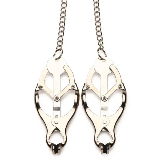 Master Series Primal Spiked Clover Nipple Clamps