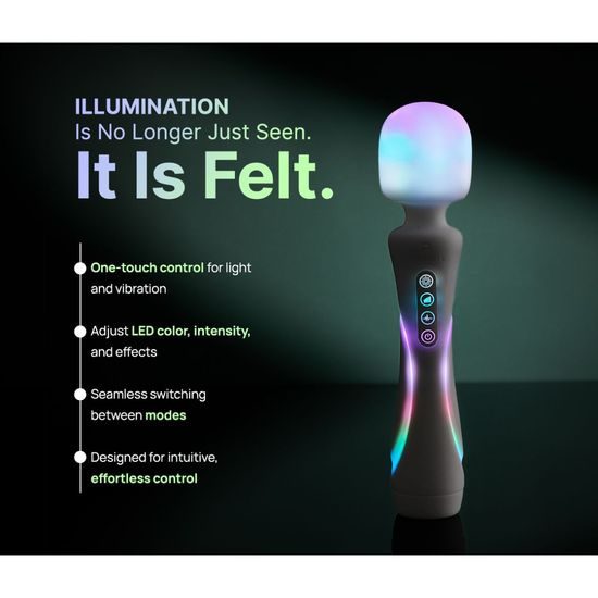 Paradise Pleasure Products - Illumination The Wand - White