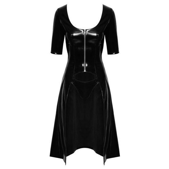 Black Level Vinyl Coat Dress